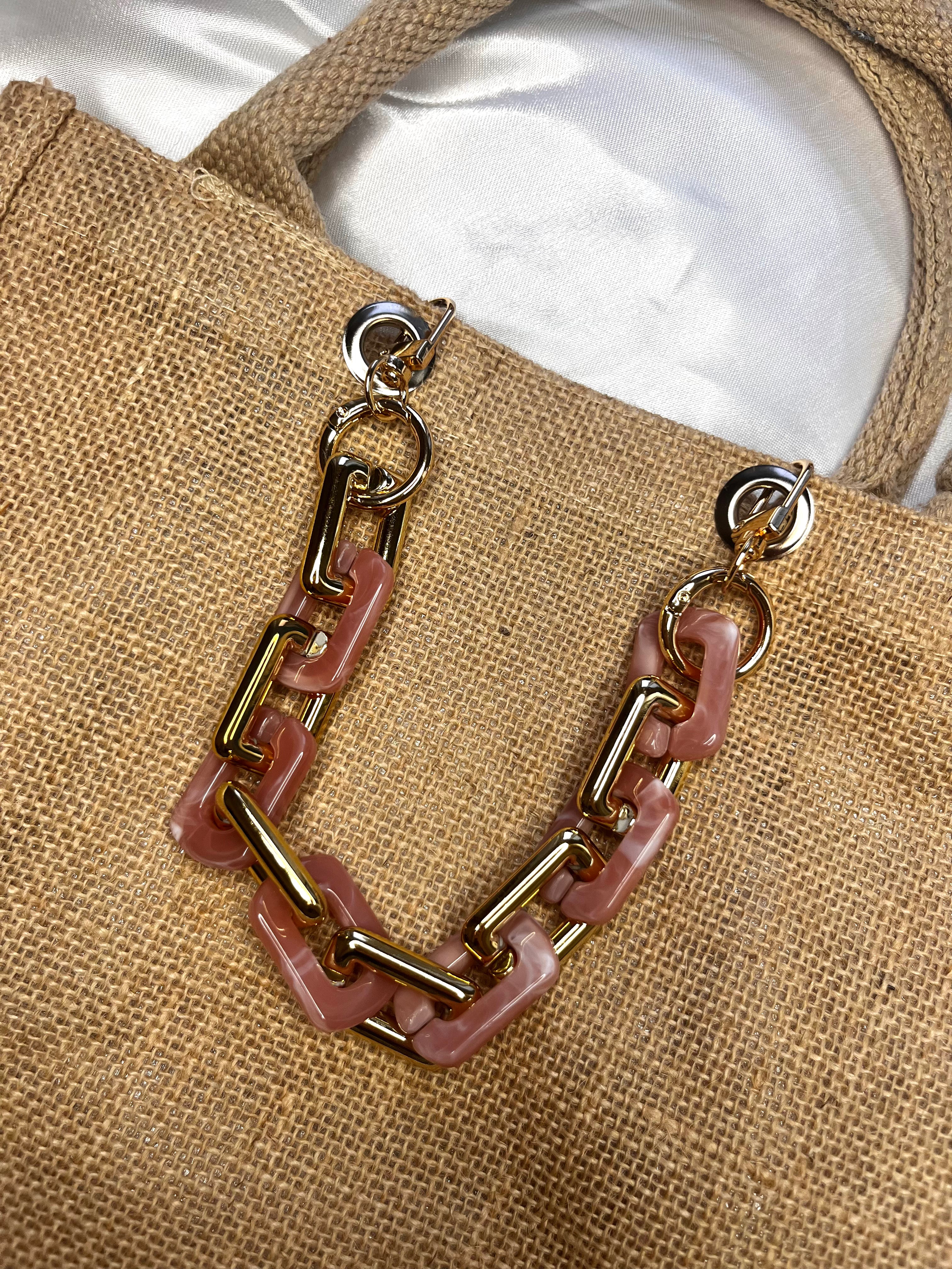 Chaîne - Vieux rose